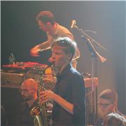 Professeur de saxophone, donne des cours de saxophone en ligne depuis le domicile en ces jours de confinement